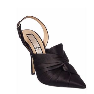 Brand New No. 21 Satin Knotted Pump